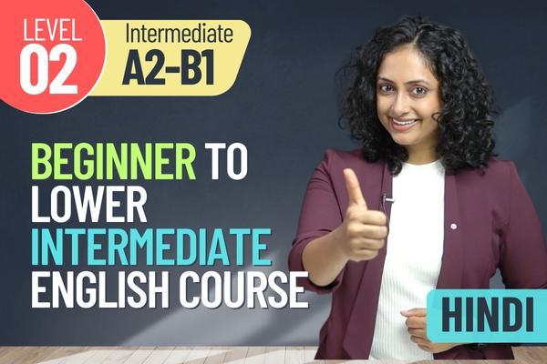 Beginner-Intermediate Level English Course - Level A1-B1